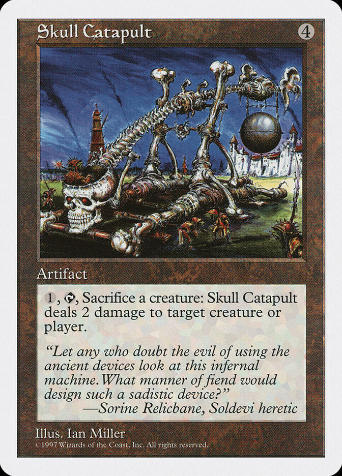 Skull Catapult, Fifth Edition Card Art