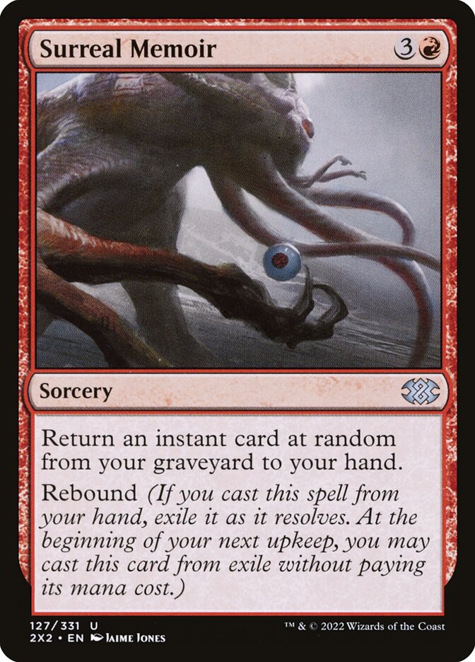 Surreal Memoir, Double masters 2022 Card Art