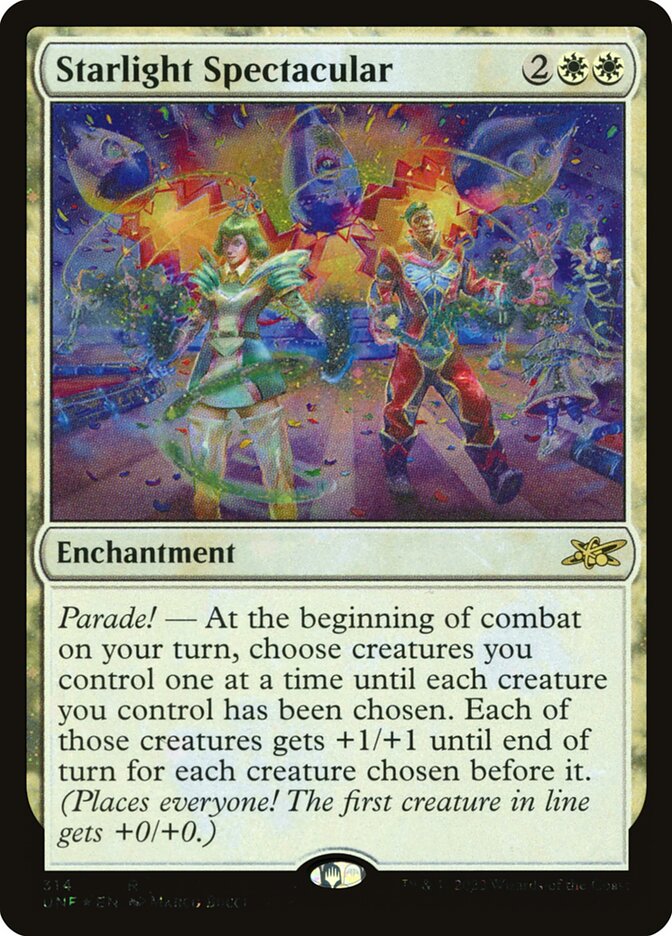 Starlight Spectacular, Unfinity Card Art