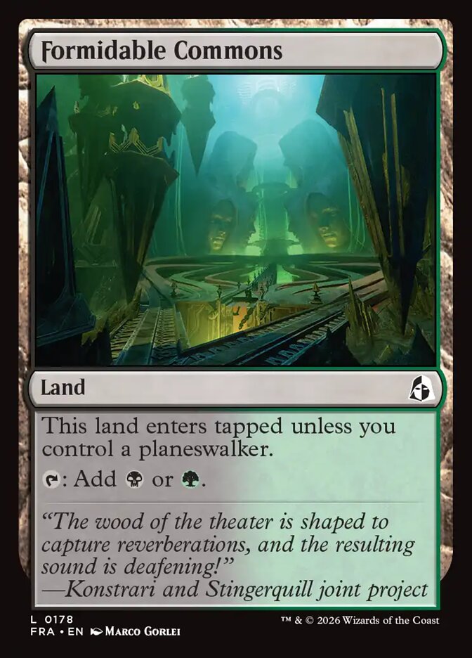 Formidable Commons, Reality Fracture Card Art
