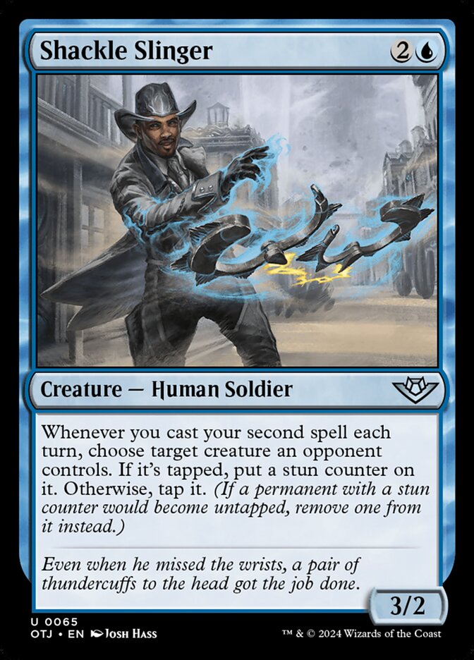 Shackle Slinger, Outlaws of thunder junction Card Art