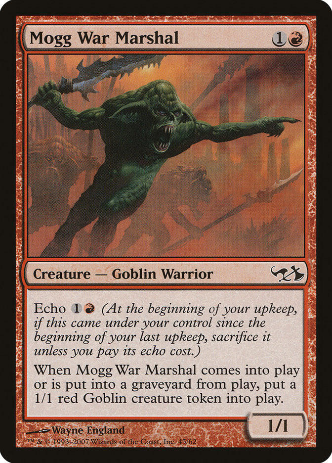 Mogg War Marshal, Duel Decks: Elves Vs. Goblins Card Art