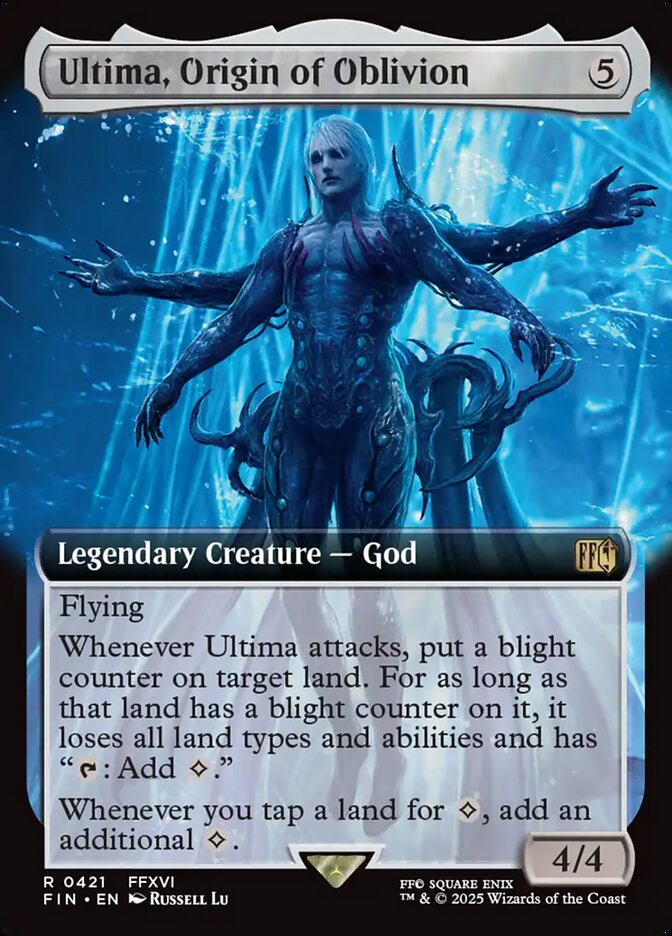Ultima, Origin of Oblivion, Final Fantasy Card Art