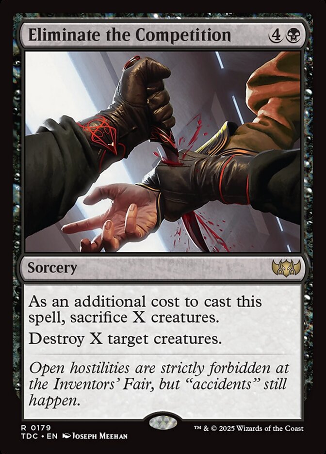 Eliminate the Competition, Tarkir: Dragonstorm Commander Card Art