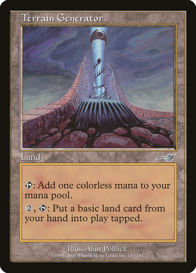 Terrain Generator, Nemesis Card Art