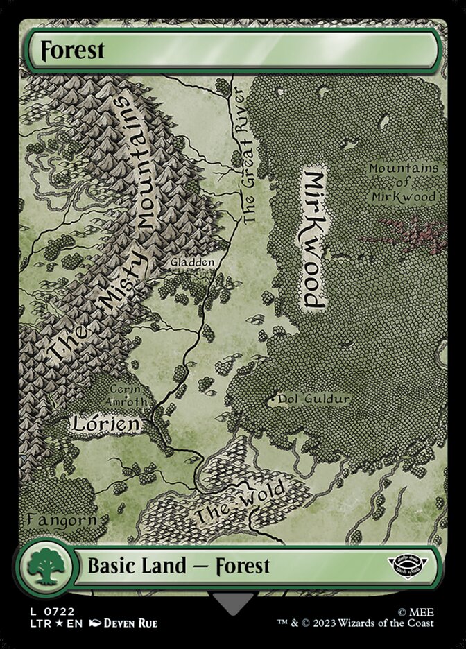 Forest, The Lord Of The Rings: Tales Of Middle-Earth Card Art