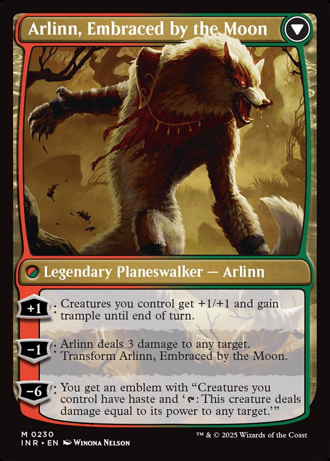 Arlinn Kord // Arlinn, Embraced by the Moon, Innistrad Remastered Card Art