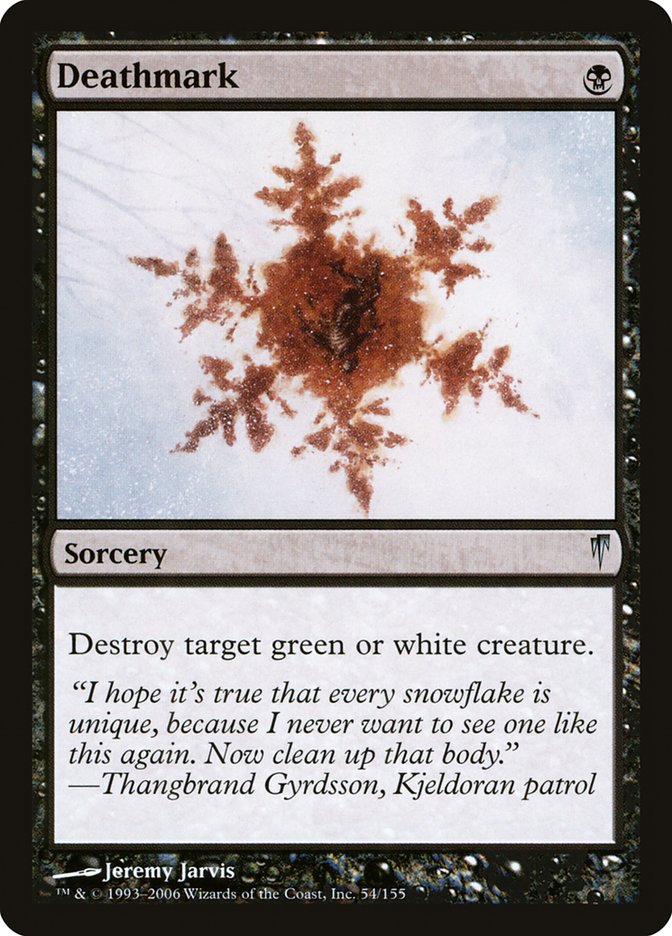 Deathmark, Coldsnap Card Art