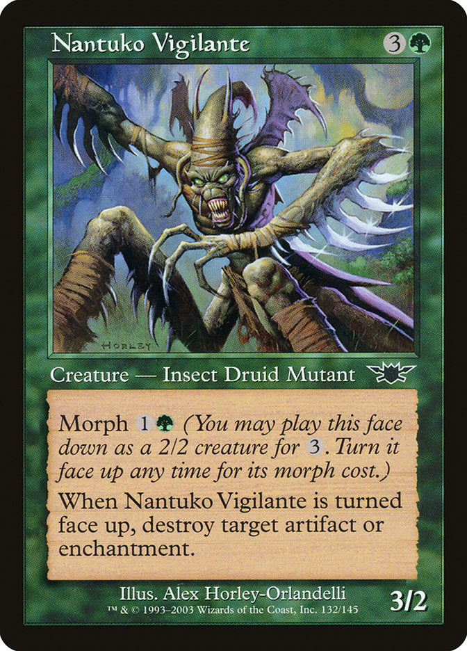 Nantuko Vigilante, Legions Card Art