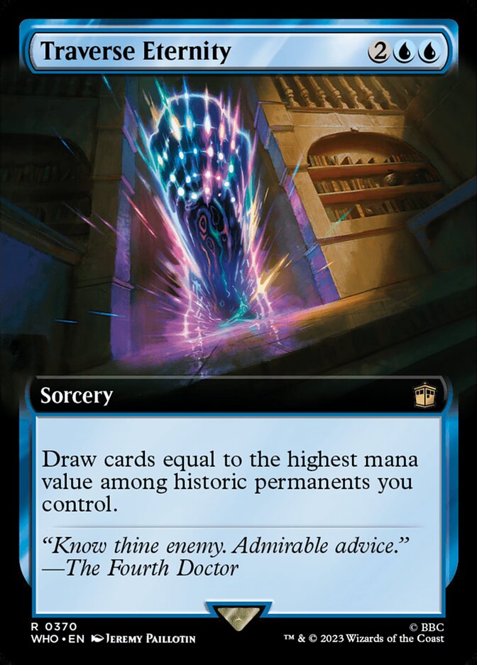 Traverse Eternity, Doctor Who Card Art