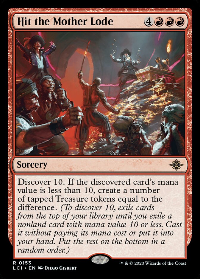 Hit the Mother Lode, The lost caverns of ixalan Card Art