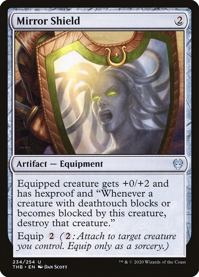 Mirror Shield, Theros Beyond Death Card Art