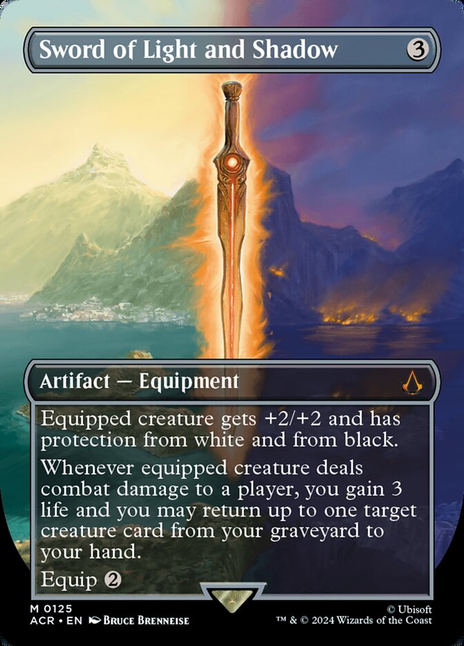 Sword of Light and Shadow, Assassin's creed Card Art