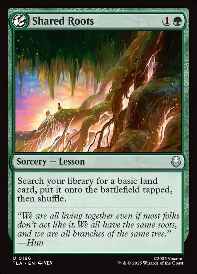Shared Roots, Avatar: The Last Airbender Card Art
