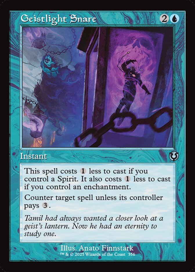 Geistlight Snare, Innistrad Remastered Card Art