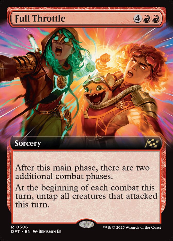 Full Throttle, Aetherdrift Card Art