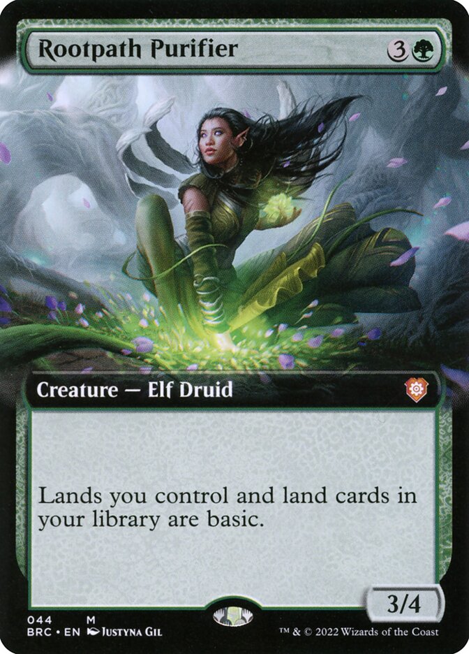 Rootpath Purifier, The Brothers' War Commander Card Art