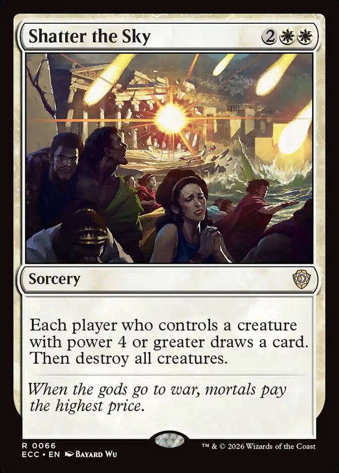 Shatter the Sky, Lorwyn Eclipsed Commander Card Art