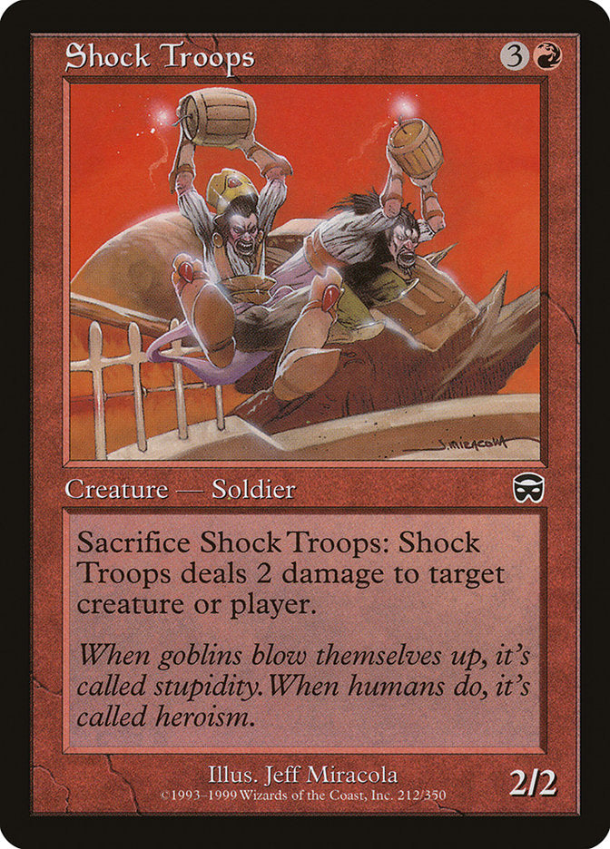 Shock Troops - Foil