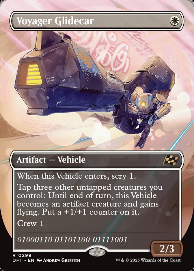 Voyager Glidecar, Aetherdrift Card Art