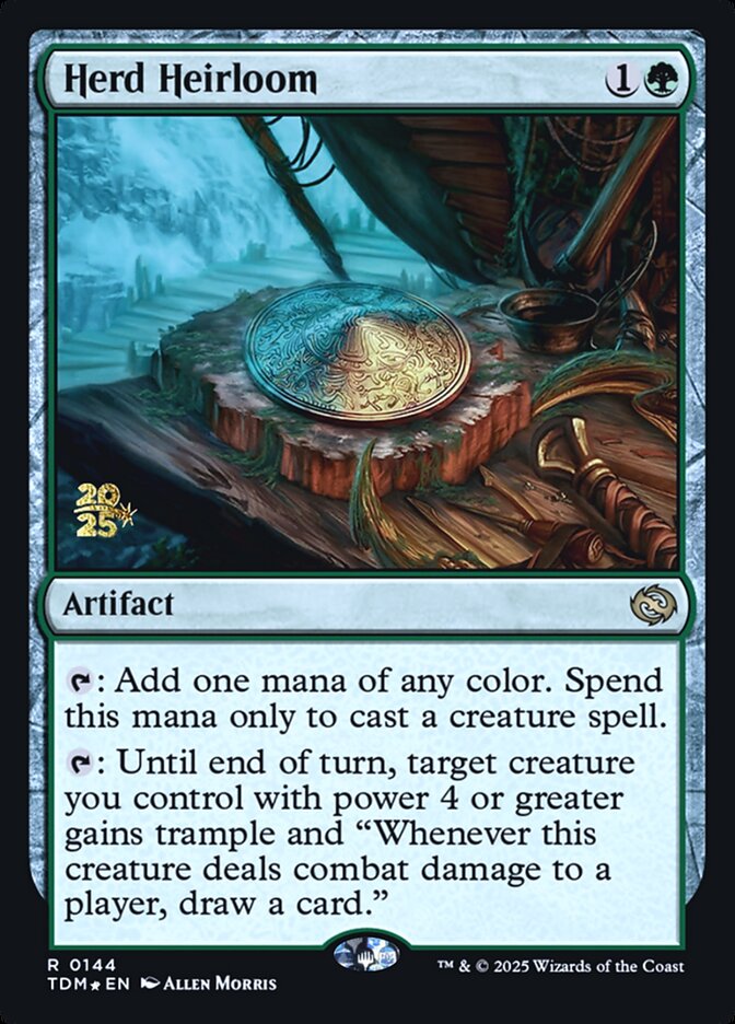 Herd Heirloom, Tarkir: dragonstorm promos Card Art