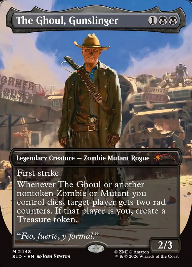 The Ghoul, Gunslinger, Secret Lair Drop Card Art