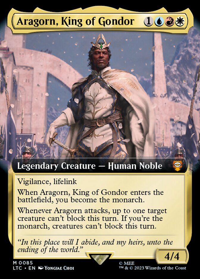 Aragorn, King of Gondor - Foil