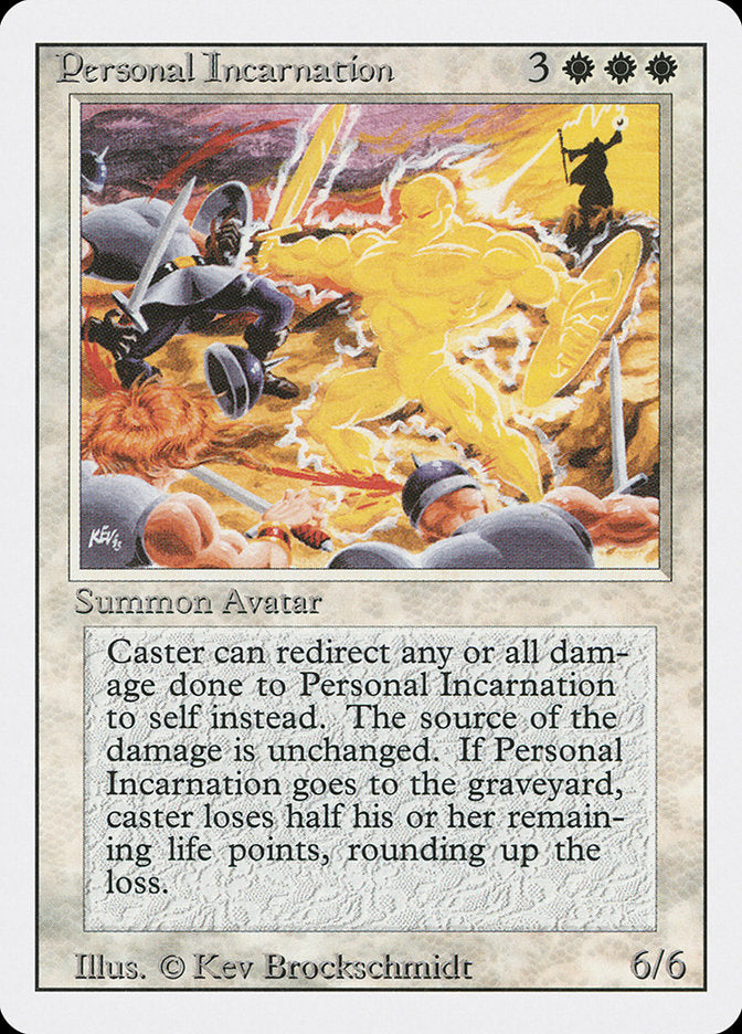 Personal Incarnation, Revised edition Card Art