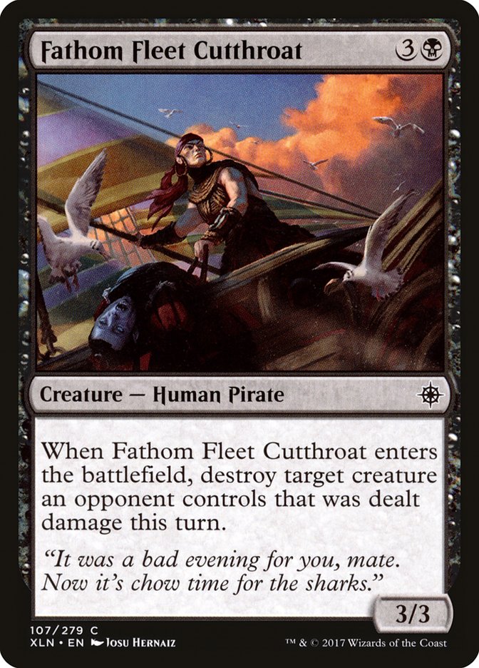 Fathom Fleet Cutthroat, Ixalan Card Art
