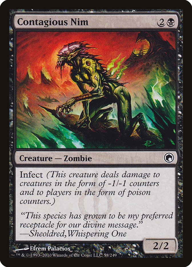 Contagious Nim, Scars Of Mirrodin Card Art