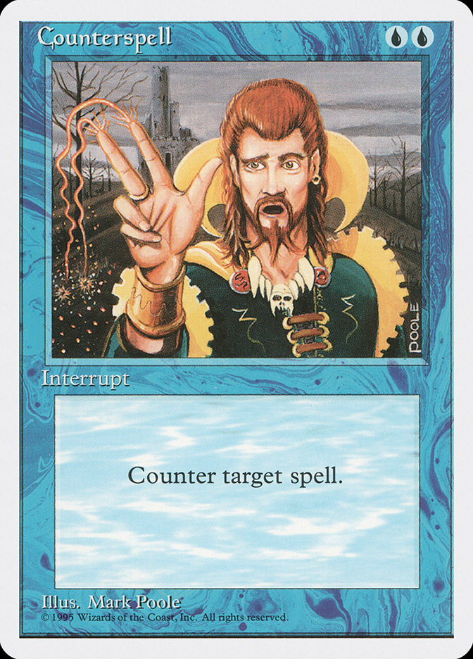 Counterspell, Fourth Edition Card Art