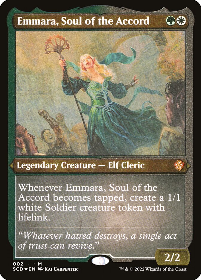 Emmara, Soul of the Accord - Etched Foil