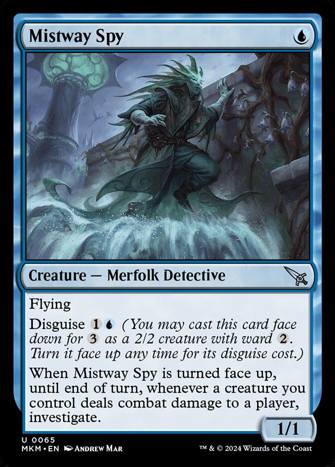 Mistway Spy, Murders At Karlov Manor Card Art