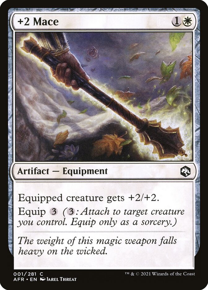 +2 Mace, Adventures In The Forgotten Realms Card Art