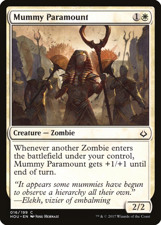 Mummy Paramount, Hour Of Devastation Card Art