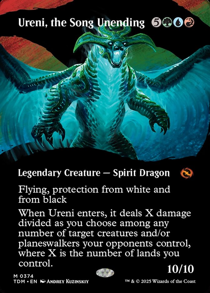 Ureni, the Song Unending, Tarkir: Dragonstorm Card Art