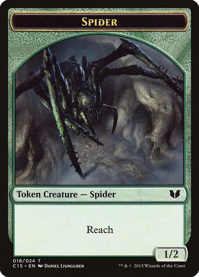 Spider, Commander 2015 Tokens Card Art
