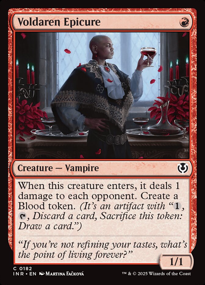 Voldaren Epicure, Innistrad remastered Card Art