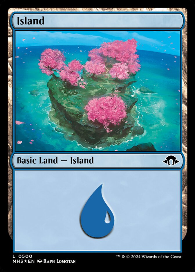 Island, Modern horizons 3 Card Art