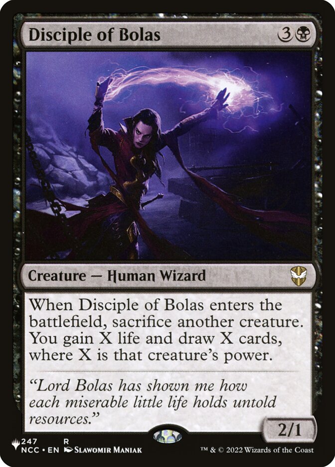 Disciple of Bolas, The list Card Art