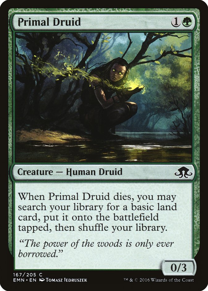 Primal Druid, Eldritch Moon Card Art