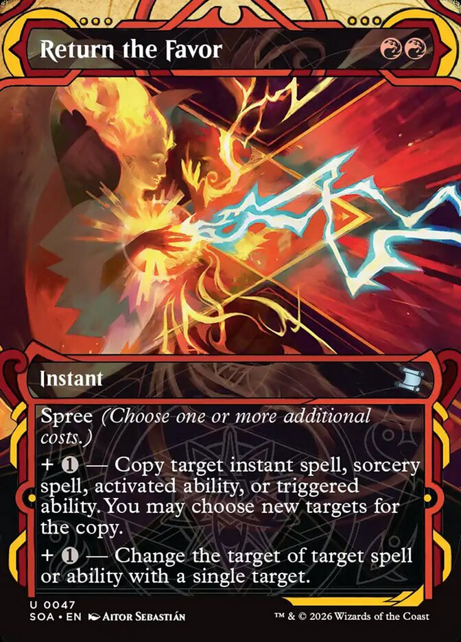 Return the Favor, Secrets Of Strixhaven Mystical Archive Card Art