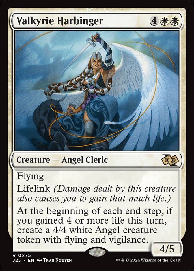 Valkyrie Harbinger, Foundations Jumpstart Card Art