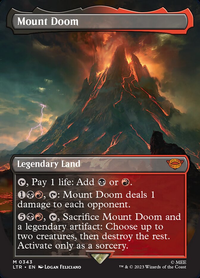 Mount Doom - Foil