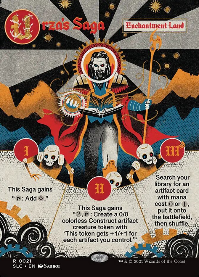 Urza's Saga, Secret Lair Countdown Card Art
