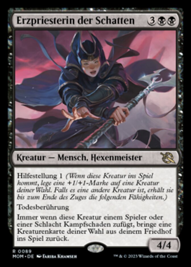 Archpriest of Shadows, March Of The Machine Card Art