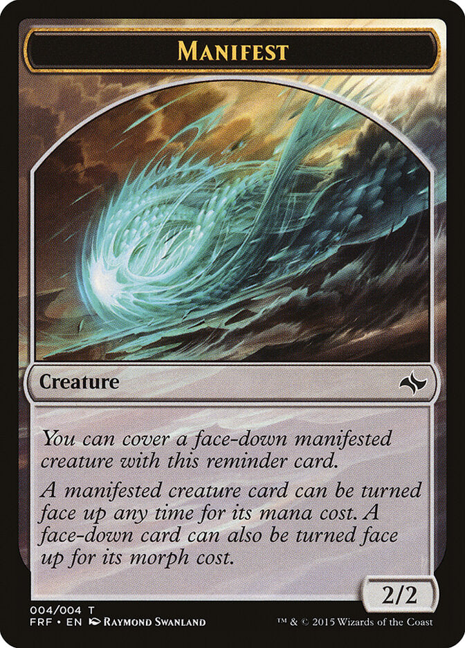 Manifest, Fate Reforged Tokens Card Art