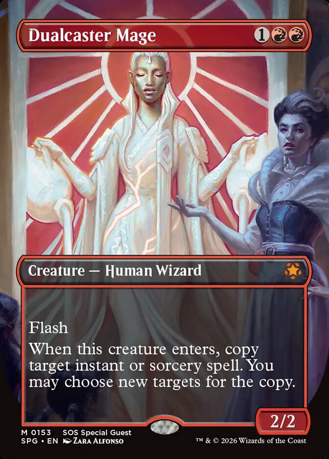 Dualcaster Mage, Special Guests Card Art