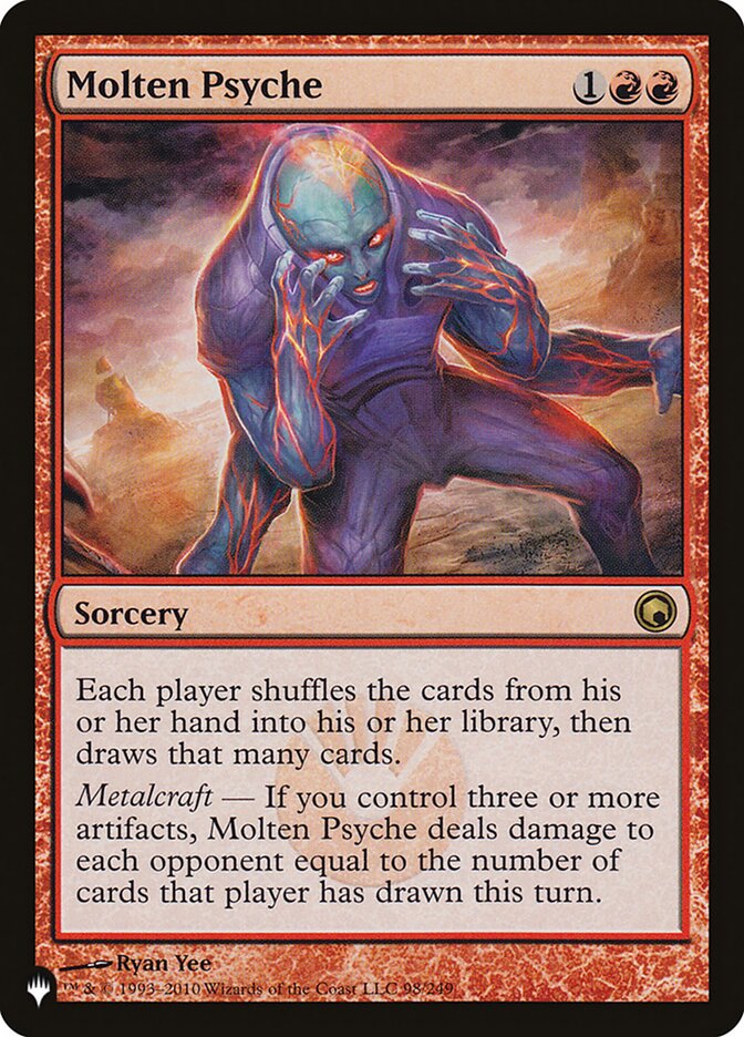 Molten Psyche, The List Card Art