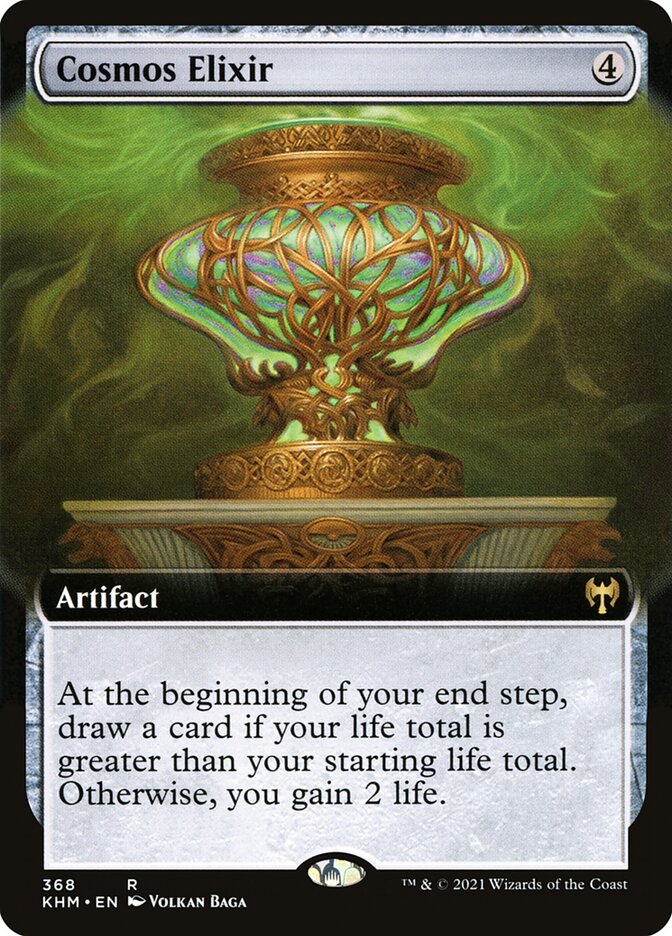 Cosmos Elixir, Kaldheim Card Art